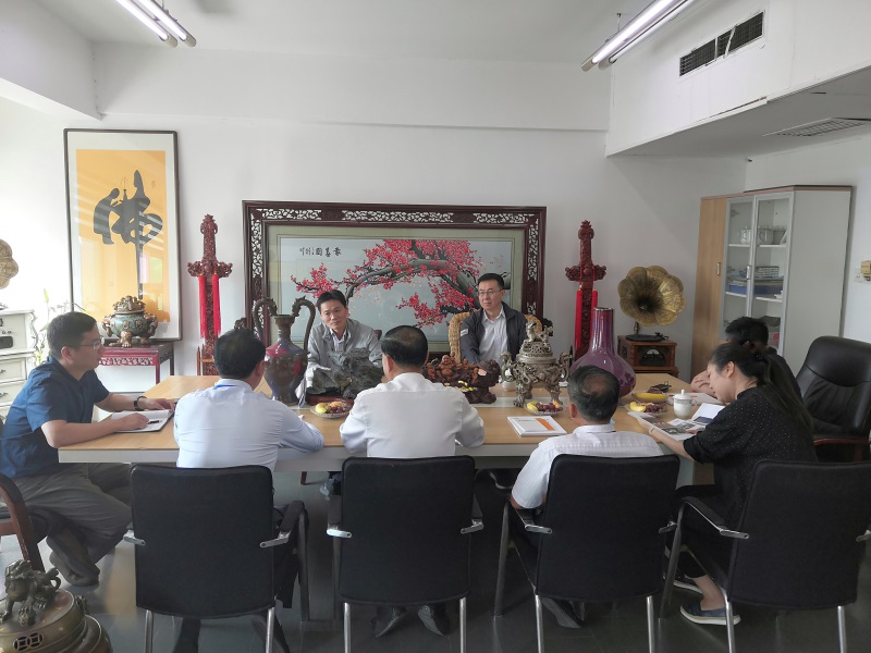 泉山区统战部长李建华一行来乐鱼·（中国区）体育官方网站-Leyu Sports指导党建工作