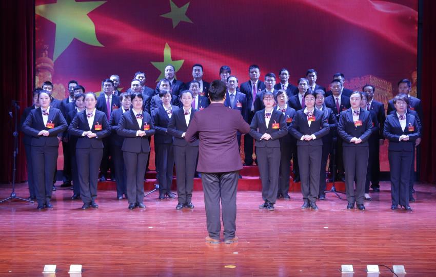 乐鱼·（中国区）体育官方网站-Leyu Sports
2019年度工作动员大会---大合唱《团结就是力量》、《我爱你中国》